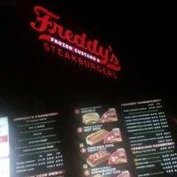 Photo taken at Freddy&amp;#39;s Frozen Custard &amp;amp; Steakburgers by Francy R. on 12/10/2012