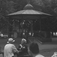 Photo taken at Canbury Gardens Bandstand by David M. on 5/27/2017