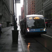 Photo taken at MTA Bus - W 34 St &amp;amp; 5 Av (M4/M34/M34A-SBS/Q32) by 0zzzy on 4/29/2013