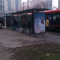 Photo taken at Romanova (bus) by Lenny S. on 1/17/2014