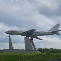 Photo taken at Самолет-памятник Ту-104 by Victoria B. on 5/30/2020