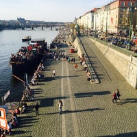Photo taken at Vltava Riverside by Nikola Č. on 3/31/2017