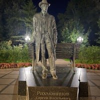 Photo taken at Памятник Сергею Рахманинову by Ольга Ч. on 9/5/2021