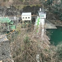 Photo taken at 沼本ダム by うまげん on 1/4/2020