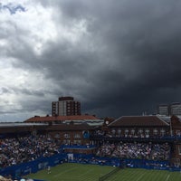 Photo taken at Queens Club Centre Court by lelelelelelelen on 6/14/2016