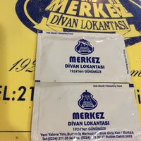 Photo taken at Merkez Divan Lokantası by Murat karacim on 11/15/2016