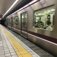 Photo taken at Tanimachi 9-chome Station by usabon on 10/1/2022