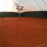 Photo taken at Beogradska teniska akademija by Darko S. on 12/27/2015
