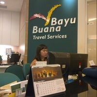 Photo taken at Bayu Buana Travel by Dina R. on 1/2/2013