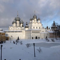 Photo taken at Ростовский кремль by Xenia D. on 1/2/2022