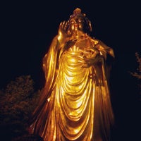 Photo taken at Zhulin Temple by Terence T. on 12/23/2012