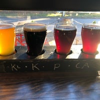 Photo taken at Coelacanth Brewing by Andrew V. on 11/10/2018