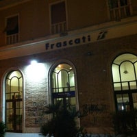 Photo taken at Stazione Frascati by Manuela V. on 10/1/2012