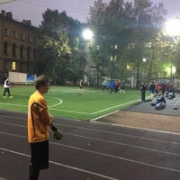 Photo taken at Стадион Герцена by Алексей Б. on 9/27/2016