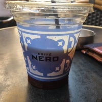 Photo taken at Caffè Nero by Mert on 10/14/2017