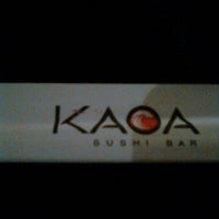 Foto tirada no(a) Kaoa Sushi Bar por Daniel C. em 2/23/2013