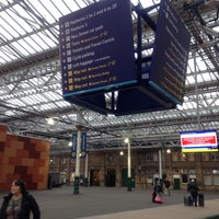 Photo taken at Edinburgh Waverley Railway Station (EDB) by Jackie C. on 1/9/2015