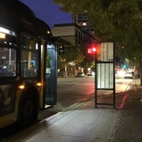 Photo taken at Metro Bus Stop #605 by Josh v. on 11/4/2019