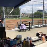 Photo taken at Lee Johnson Field at Peter Kirk Park by Josh v. on 7/13/2019