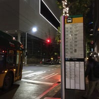 Photo taken at Bus Stop - Stewart &amp;amp; 9th by Josh v. on 1/14/2020