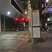 Photo taken at Bus Stop - Stewart &amp;amp; 9th by Josh v. on 12/10/2019