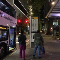Photo taken at Bus Stop - Stewart &amp;amp; 9th by Josh v. on 12/3/2019