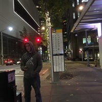 Photo taken at Bus Stop - Stewart &amp;amp; 9th by Josh v. on 12/4/2019
