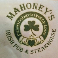 Photo taken at Mahoney&amp;#39;s Irish Pub &amp;amp; Steak House by Rob J. on 5/9/2022