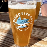 Photo taken at Collective Arts Brewing by Andrew D. on 8/27/2022