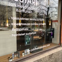Photo taken at Jalkinekorjaamo M. Karttunen by Joni on 3/22/2019