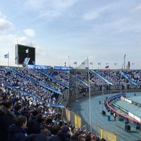 Photo taken at Стадион «Петровский» by Морозов Р. on 4/5/2015