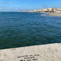 Photo taken at Pontile di Ostia by Yasser S. on 12/28/2022