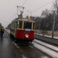 Photo taken at Mezi hřbitovy (tram) by Karolina B. on 1/28/2014