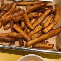 Photo taken at MOOYAH Burgers, Fries &amp;amp; Shakes by Lena C. on 2/27/2019