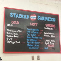 Photo taken at Stacked Sandwich by Marcus on 9/27/2014