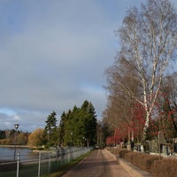 Photo taken at Hietaniemi / Sandudd by Alexander P. on 11/8/2014