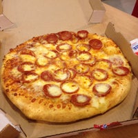 Photo taken at Domino&amp;#39;s Pizza by Vanessa Q. on 4/14/2013