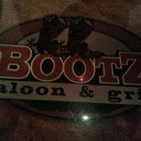 Photo taken at Bootz Saloon &amp;amp; Grill by Brenda J. on 9/25/2012