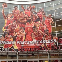 Photo taken at Toyota Center by Diamond N. on 4/30/2013