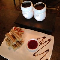 Photo taken at Max Brenner Chocolate Bar by MapLe on 6/26/2014