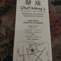 Photo taken at Chef Ming&amp;#39;s by Jeannette S. on 2/25/2018