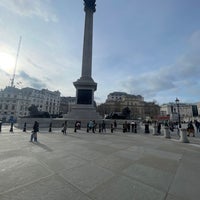 Photo taken at Trafalgar Square Lions by 🇸🇦Mohammed🇬🇧 on 2/20/2024