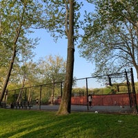 Photo taken at Astoria Park Basketball Courts by Robert R. on 5/19/2022