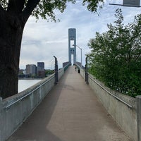 Photo taken at Wards Island Bridge by Robert R. on 5/23/2022