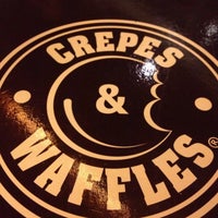 Photo taken at Crepes &amp;amp; Waffles by Ciprian C. on 5/11/2013