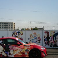 ラブライブ巨大壁画 宇都宮市の展示