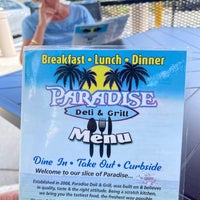 Photo taken at Paradise Deli &amp;amp; Grill by William T. on 6/5/2022