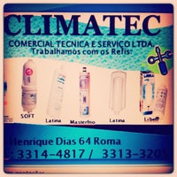 Photo taken at Climatec Refrigeracao Geral. by Fabiana F. on 11/26/2016
