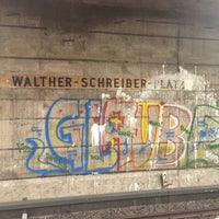 Photo taken at U Walther-Schreiber-Platz by Mehmet Ö. on 6/16/2018