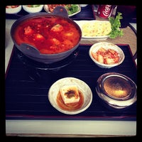 Photo taken at Baek Doosan Korean Restaurant by Jason B. on 2/2/2013